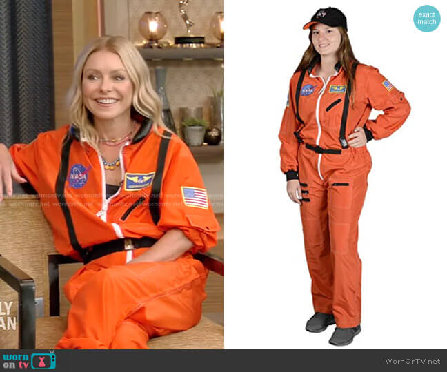 Aeromax Astronaut Suit worn by Kelly Ripa on Live with Kelly and Mark