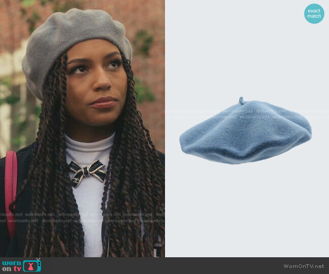 Le Beret Francais Classic Beret worn by Monet de Haan (Savannah Lee Smith) on Gossip Girl