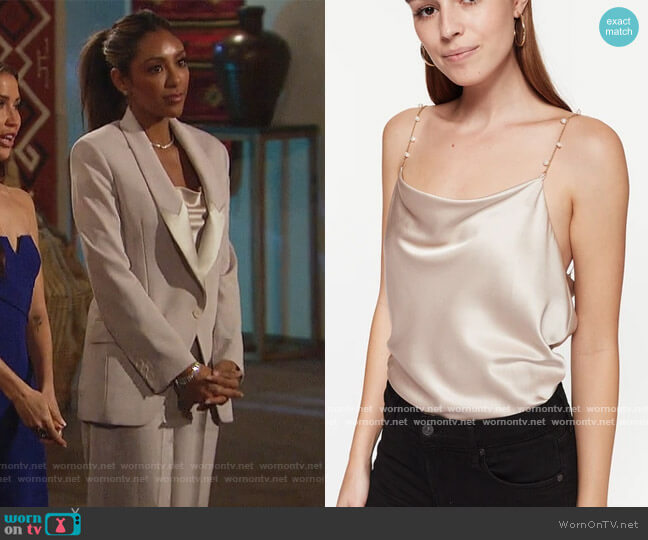 CamiNYC Busy Cami Oat worn by Tayshia Adams on The Bachelorette