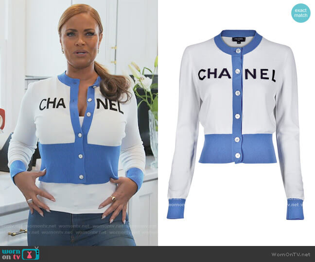Chanel Cardigan worn by Gizelle Bryant on The Real Housewives of Potomac