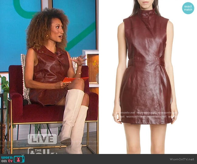 Michael Fausto Da Paolino Garden Dress worn by Elaine Welteroth on The Talk