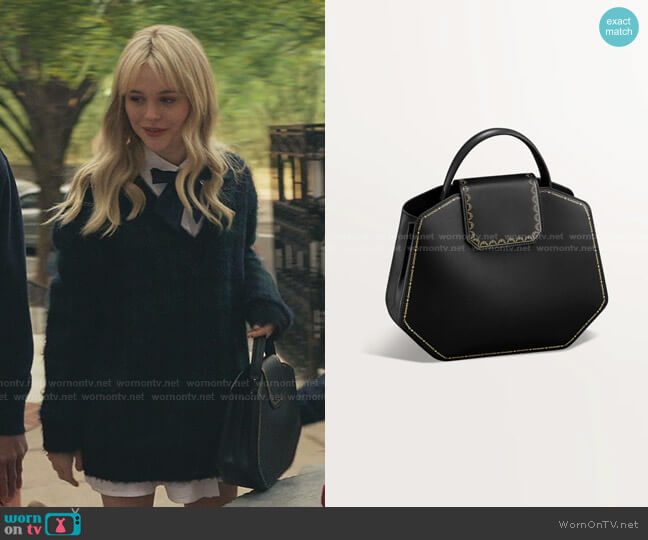 Cartier Top Handle Bag worn by Audrey Hope (Emily Alyn Lind) on Gossip Girl