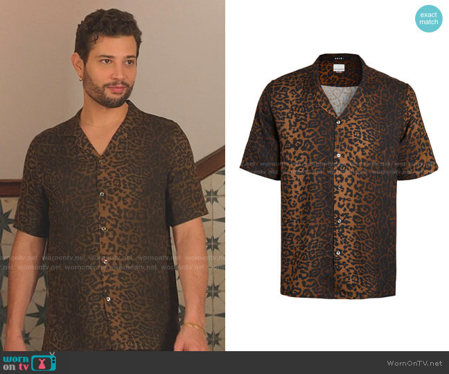 Ksubi Prowler Shirt worn by Sam Flores (Rafael de la Fuente) on Dynasty