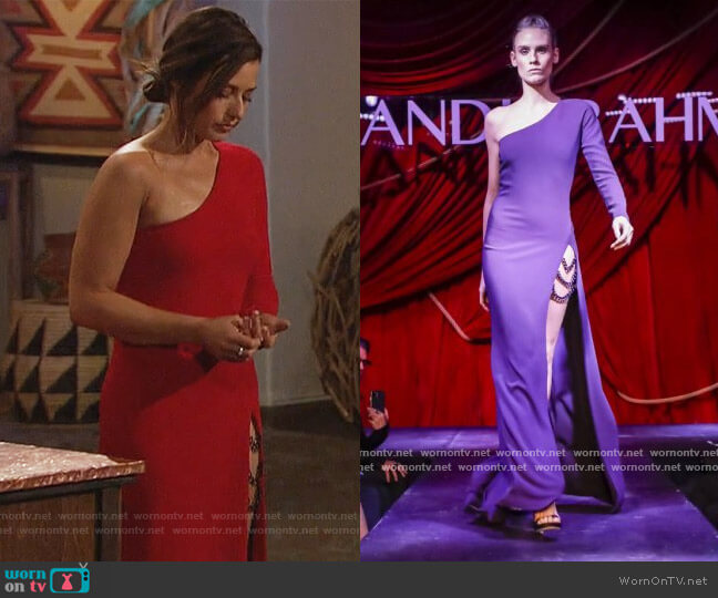 Randi Rahm 2020 Fall Winter Collection worn by Katie Thurston on The Bachelorette