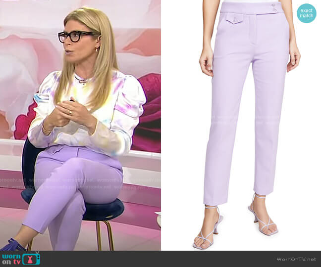 Veronica Beard Renzo Pants worn by Jill Martin on Today
