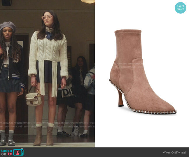 STEVEN by Steve Madden Jemmah Ankle Boot worn by Luna La (Zión Moreno) on Gossip Girl