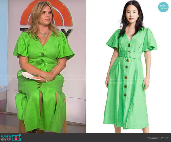Nicholas Troy Dress worn by Jenna Bush Hager on Today