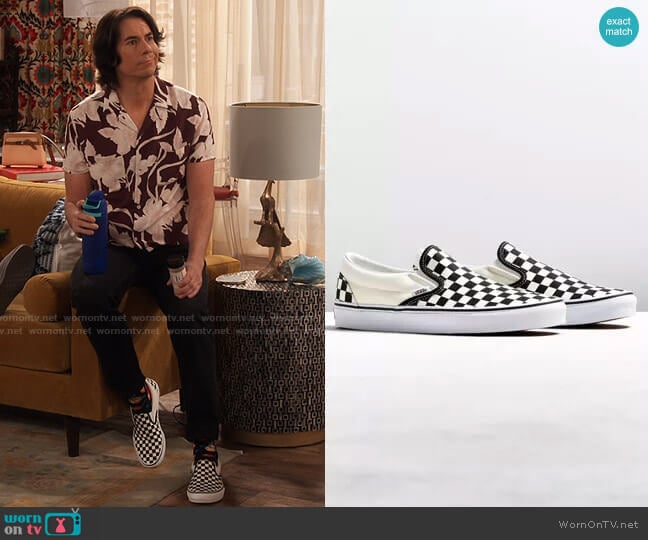 Vans Core Slip-On Sneaker worn by Spencer Shay (Jerry Trainor) on iCarly