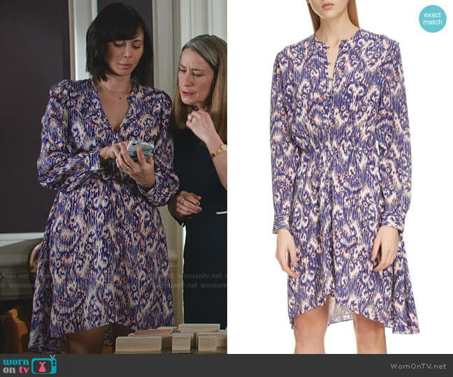 Isabel Marant Etoile Yandra Dress worn by Cassandra Nightingale (Catherine Bell) on Good Witch