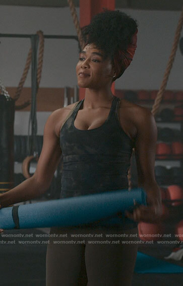 AJ’s tie dye tank top on The Republic of Sarah
