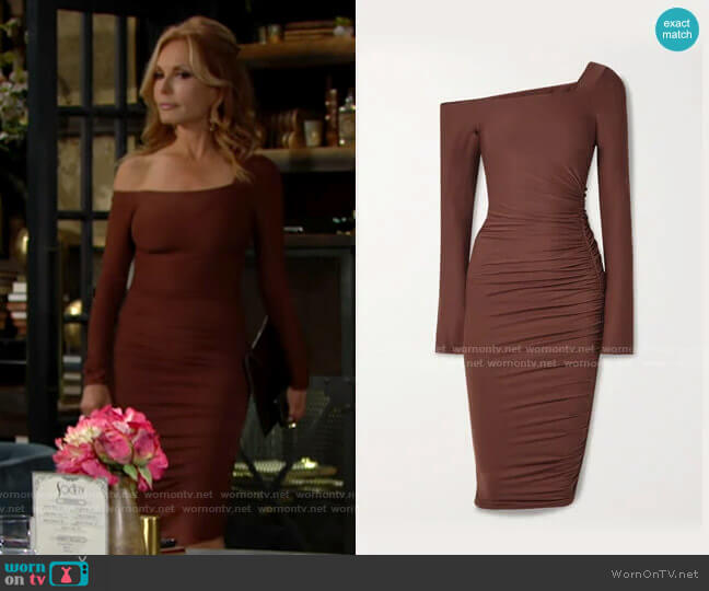 Alix NYC Chambers Dress worn by Lauren Fenmore (Tracey Bregman) on The Young and the Restless