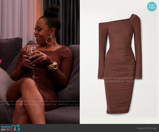 Alix NYC Chambers Dress worn by Renee Ross (Bresha Webb) on Run the World