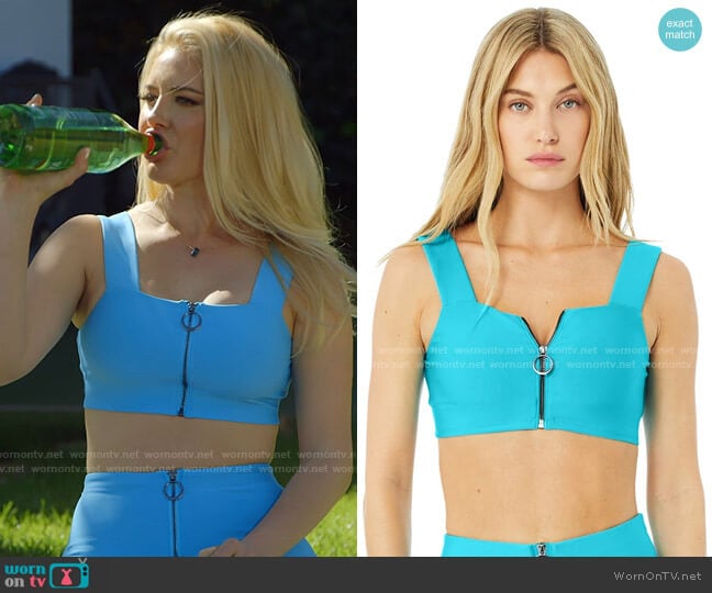 Alo Yoga Fast Bra worn by Heidi Montag (Heidi Montag) on The Hills New Beginnings