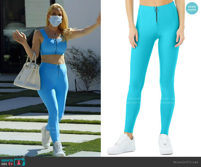 Alo Yoga Fast Leggings worn by Heidi Montag (Heidi Montag) on The Hills New Beginnings
