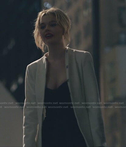 Audrey’s white coat on Gossip Girl