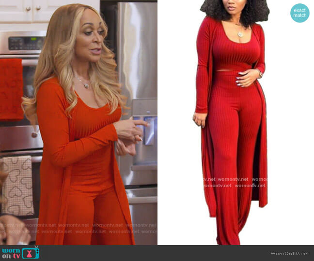 BBpawing 3 Piece Outfit worn by Karen Huger on The Real Housewives of Potomac
