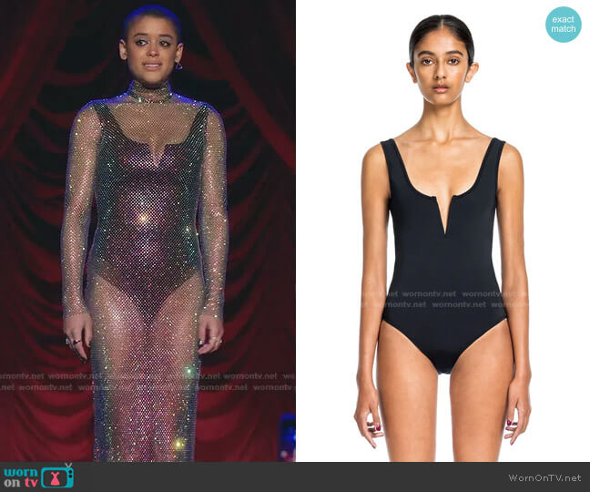 Beth Richards Ines Swimsuit worn by Julien Calloway (Jordan Alexander) on Gossip Girl