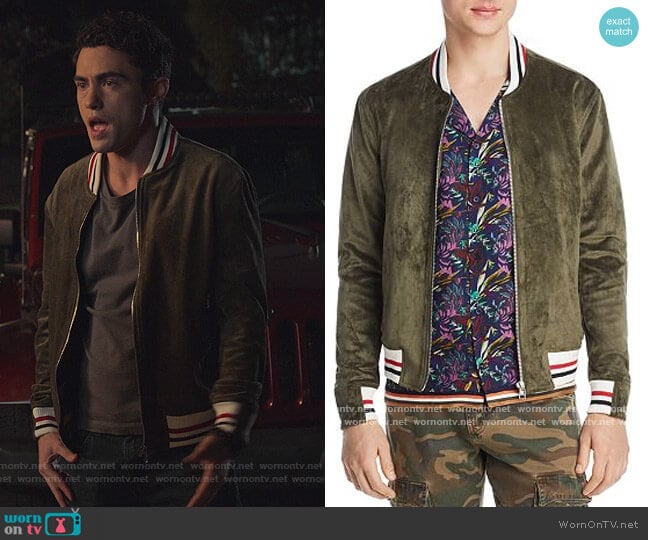Blank NYC Faux Suede Bomber Jacket