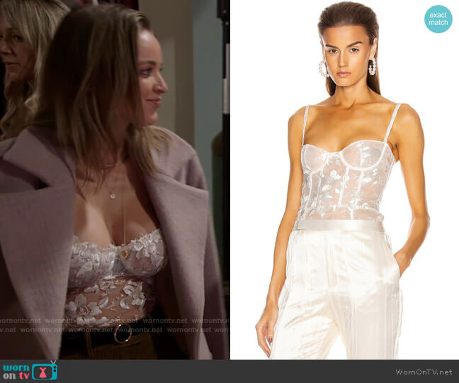 Brock Collection Quip Top worn by Kaitlynn Carter (Kaitlynn Carter) on The Hills New Beginnings