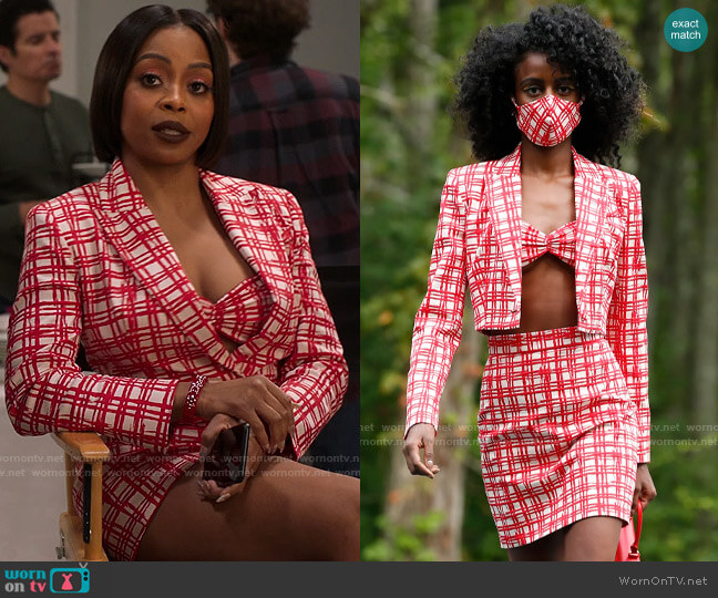 by Christian Siriano - Spring 2021 Collection worn by Renee Ross (Bresha Webb) on Run the World