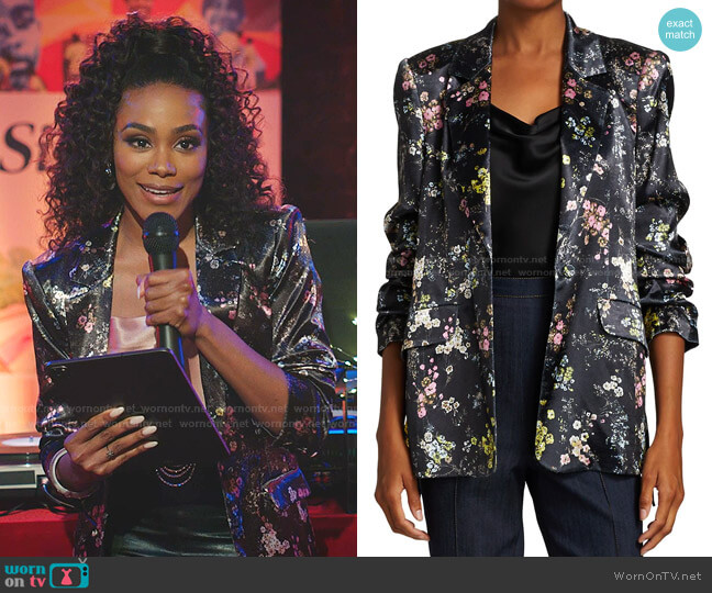 Cinq a Sept Sakura Floral Jacket