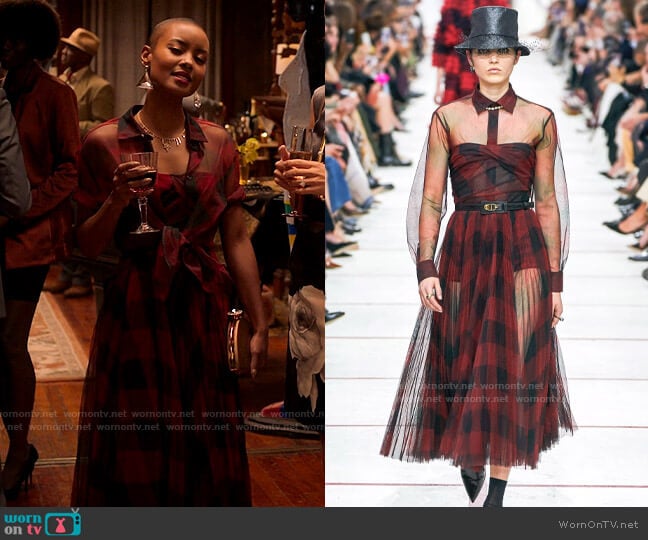 by Dior - Fall 2019 Collection worn by Ella McFair (Andrea Bordeaux) on Run the World