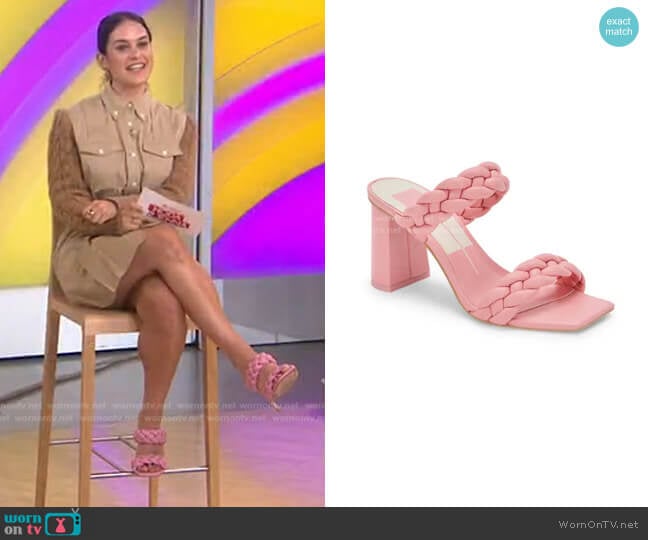 Dolce Vita Paily Slide Sandal worn by Donna Farizan on Today