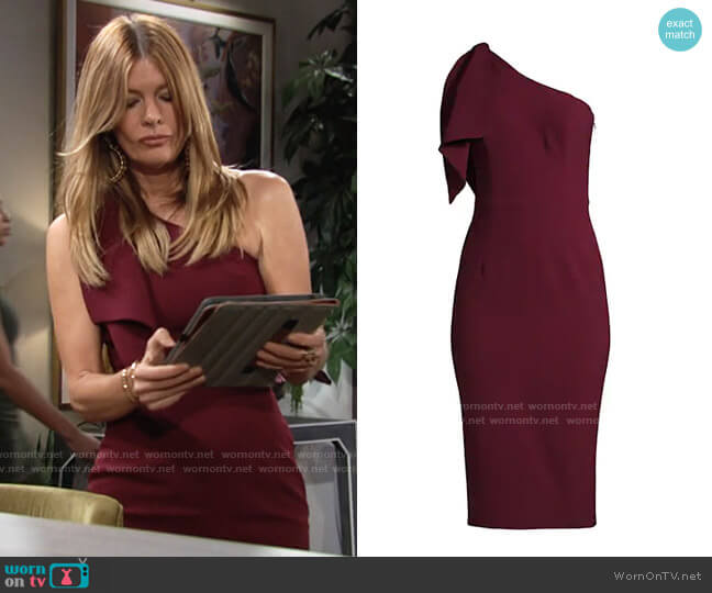Dress the Population Tiffany Dress worn by Phyllis Summers (Michelle Stafford) on The Young and the Restless