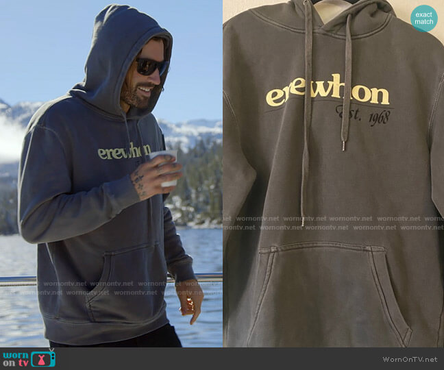 Erewhon Archive Hoodie worn by Brody Jenner (Brody Jenner) on The Hills New Beginnings