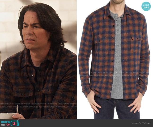 Faherty Legend Sweater Shirt worn by Spencer Shay (Jerry Trainor) on iCarly