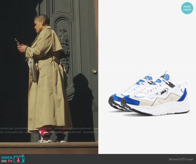 Fila Trigate Colorblock Sneakers worn by Julien Calloway (Jordan Alexander) on Gossip Girl