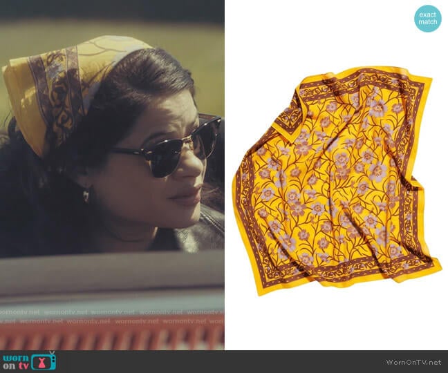 Free People Oleander Scarf worn by Mel Vera (Melonie Diaz) on Charmed