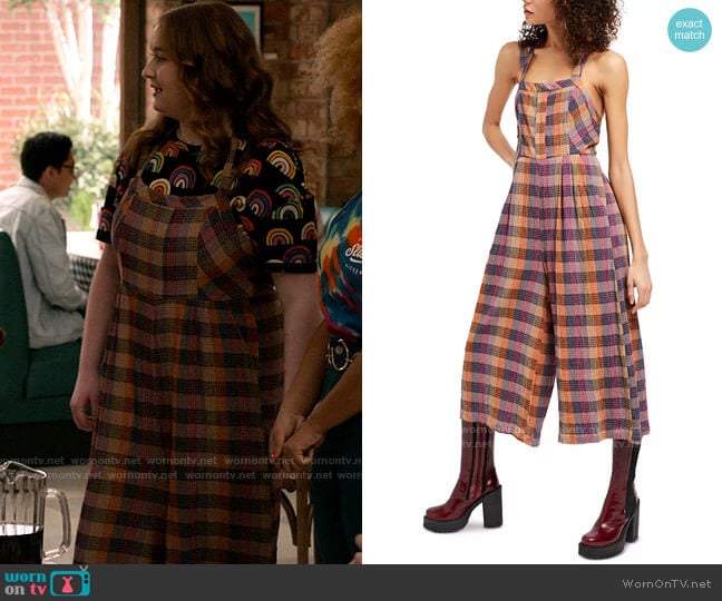 Free People Zuzu Jumpsuit worn by Ashlyn (Julia Lester) on High School Musical The Musical The Series