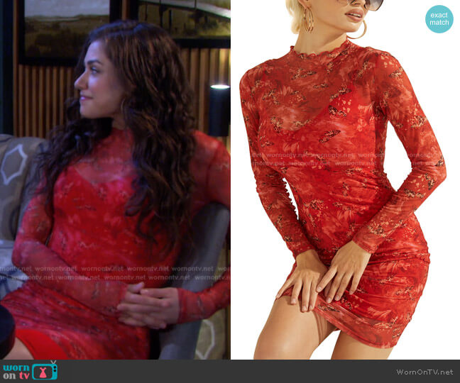 Guess Nadine Dress worn by Ciara Brady (Victoria Konefal) on Days of our Lives