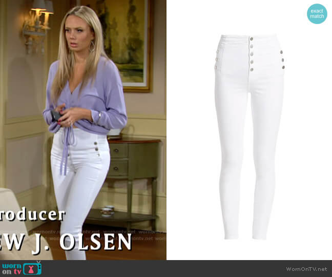J Brand Natasha Jeans worn by Abby Newman (Melissa Ordway) on The Young and the Restless