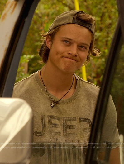 JJ’s Jeep t-shirt on Outer Banks
