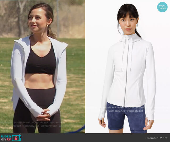 Lululemon Hooded Define Jacket worn by Katie Thurston on The Bachelorette