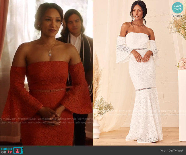 Lulus Our Favorite Song Dress worn by Iris West (Candice Patton) on The Flash