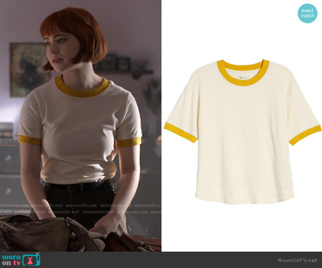 Madewell Ringer Everyday Crop T-Shirt