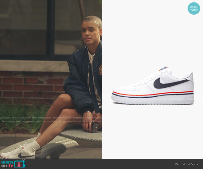 Nike Air Force 1 '07 LV8 1 USA Sneakers worn by Julien Calloway (Jordan Alexander) on Gossip Girl