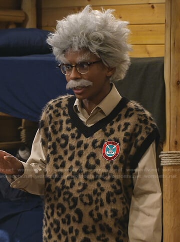 Noah’s leopard vest on Bunkd