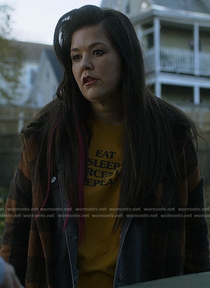 Patty’s Eat Sleep Worcester Repeat t-shirt on Kevin Can F**k Himself