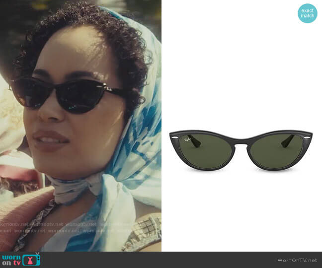 Ray Ban RB4314 worn by Macy Vaughn (Madeleine Mantock) on Charmed
