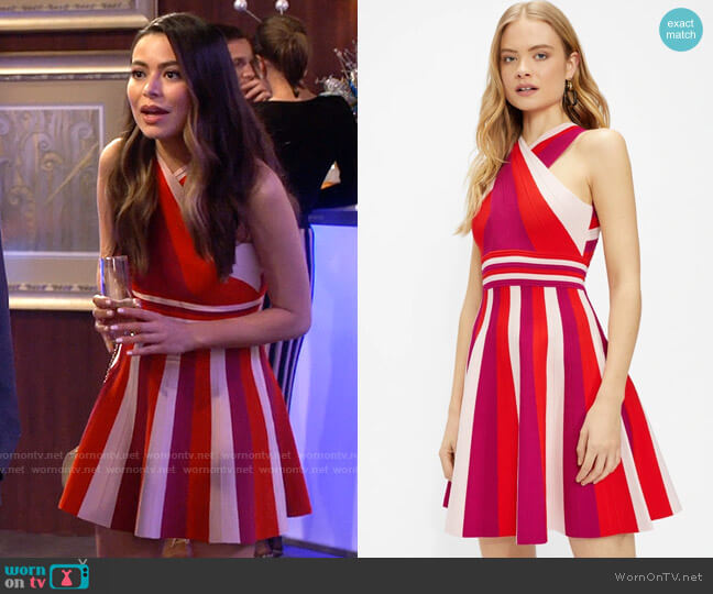 Ted Baker Hadliy Dress worn by Carly Shay (Miranda Cosgrove) on iCarly
