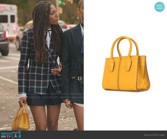 Tod's Joy Tote Bag worn by Monet de Haan (Savannah Lee Smith) on Gossip Girl