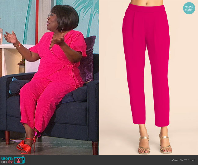 Trina Turk Exit Pants worn by Sheryl Underwood on The Talk