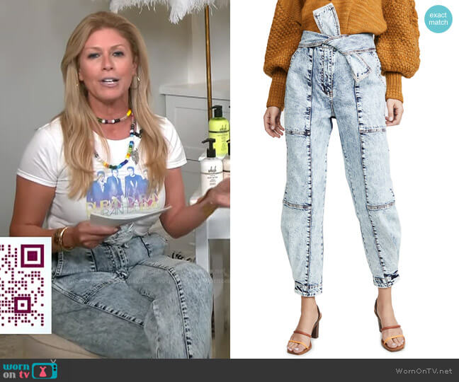 Ulla Johnson Storm Jeans worn by Jill Martin on Today