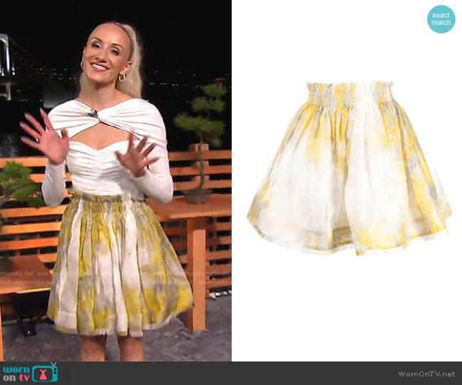 Zimmermann Botanica Wattle Flip Skirt