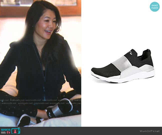 APL: Athletic Propulsion Labs Techloom Bliss Sneakers worn by Crystal Kung Minkoff on The Real Housewives of Beverly Hills
