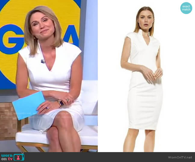 Alexia Admor Katrina Dress worn by Amy Robach on Good Morning America
